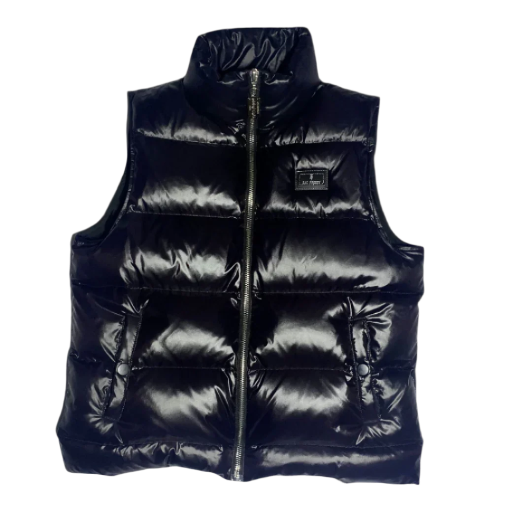 Black Obsidian Puffer vest