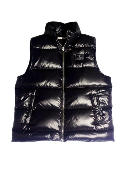 Black Obsidian Puffer vest