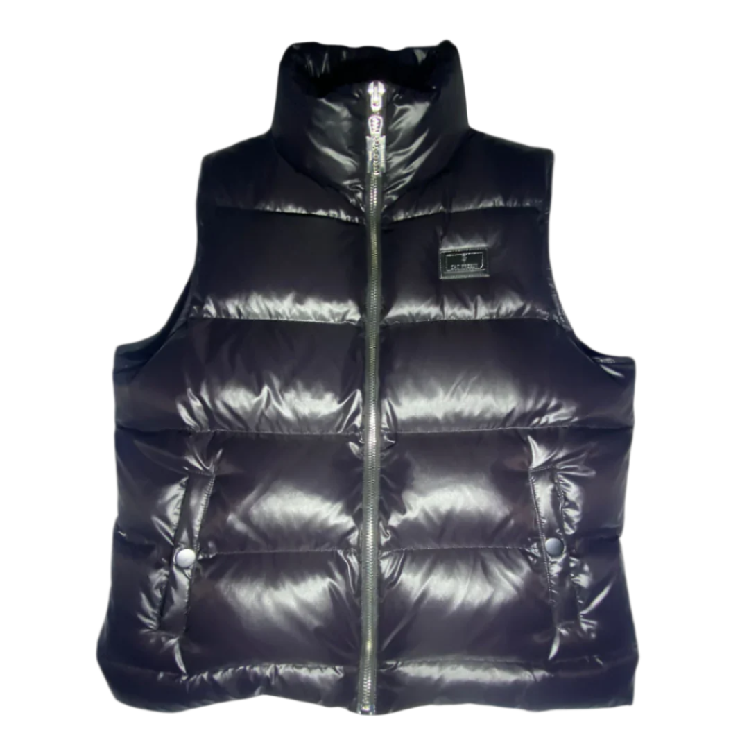 Black Obsidian Puffer vest