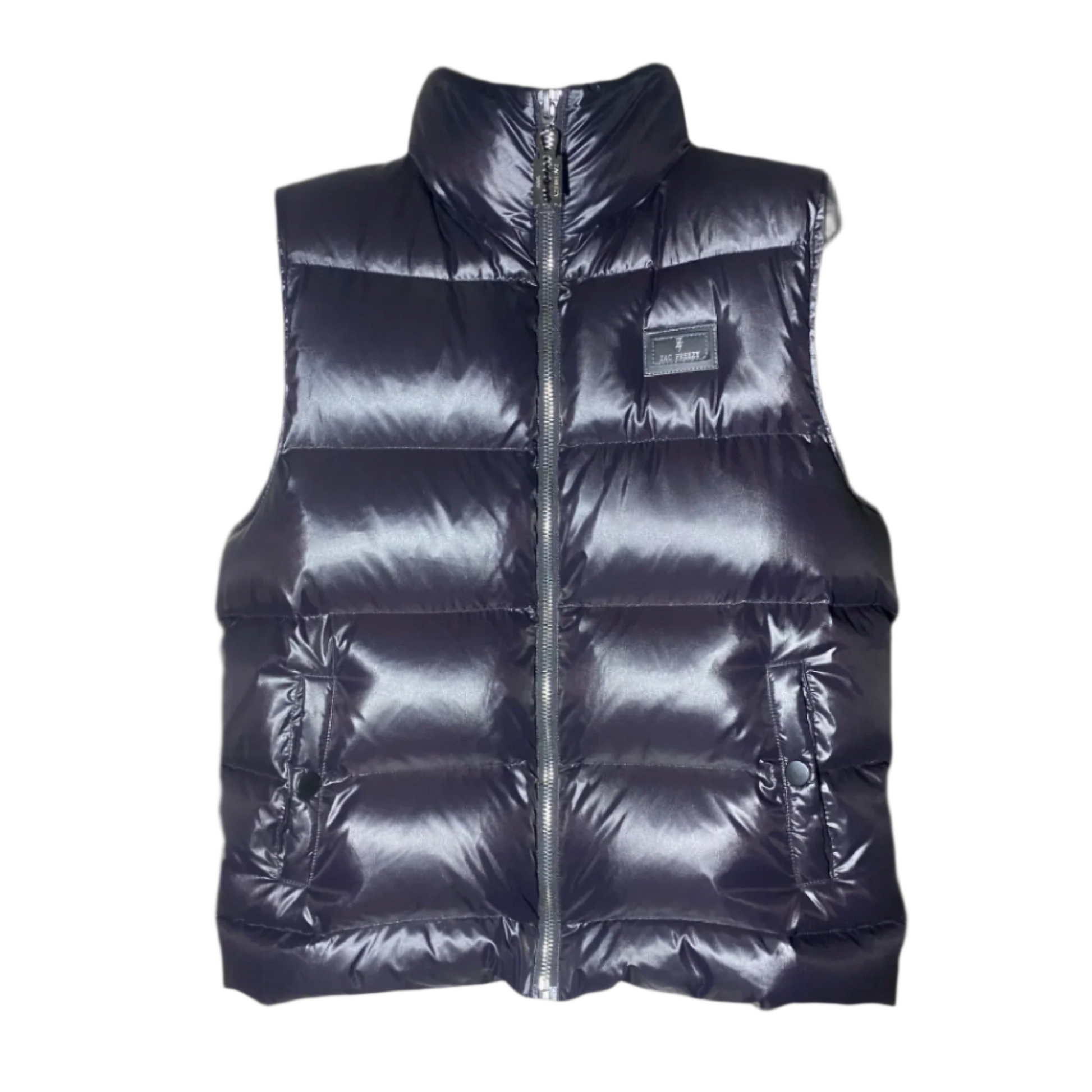 Black Obsidian Puffer vest